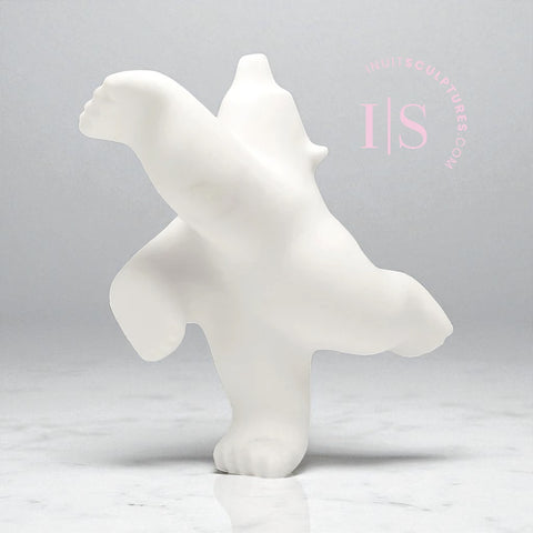 LAST ONE - 13" Limited Edition Dancing Bear by Johnny Manning *Enchante* (Italian Marble)
