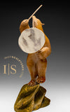 13” Drumming Dancing Bear by Derrald Taylor *Standing Proud*