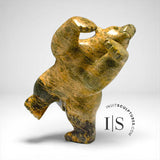 20" Dancing Bear by Nuyalia Tunnillie *Float Like a Butterfly, Sting Like a Bee*