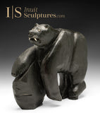 VINTAGE 12" Bear by Maudie Ohiktook *Pillar of Strength* CURATOR'S CHOICE