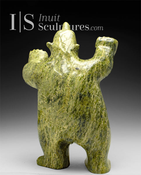 14" Dancing Bear by Nuyalia Tunnillie *Hello, World!*