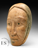 15" Face by Abraham Ruben *Mona Lisa's Smile or Mine?* BENCHMARK CARVING