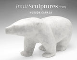 20" Walking Polar Bear by Peter Aningmiuq *Iceman*