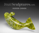 5" Beluga Whale by Pits Qimirpik *F2* EXHIBITION PIECE AUG 14