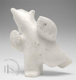 8” Dancing Bear by Lucassie Simeonie *Snowball*