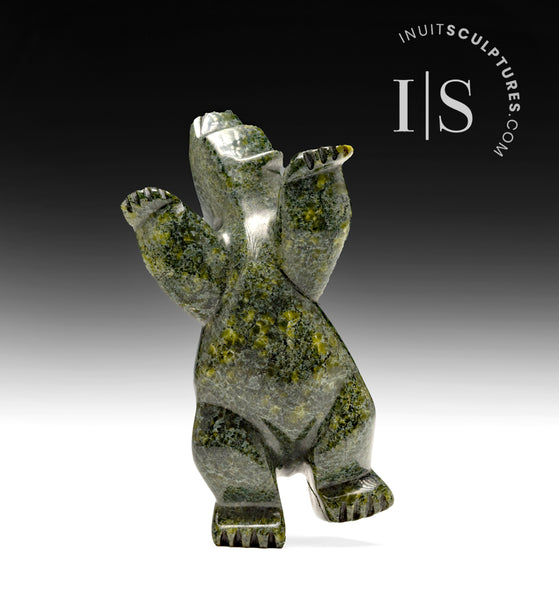 5" Dancing Bear by Abraham Simeonie *Tulip*