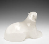 8" Lying Polar Bear by Derrald Taylor *Badge*