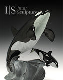 14" SIGNATURE Mother & Calf Orcas Derrald Taylor *Determination*