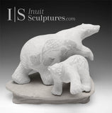 9” Mother Bear & Cub by Esau Kripanik *Musical Chairs*