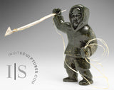 9" Hunter  With Harpoon by Napachie Ashoona *Working 24/7*