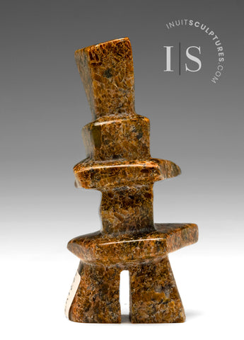 4" Inukshuk by Adamie Quamagiaq *Corn Dog*