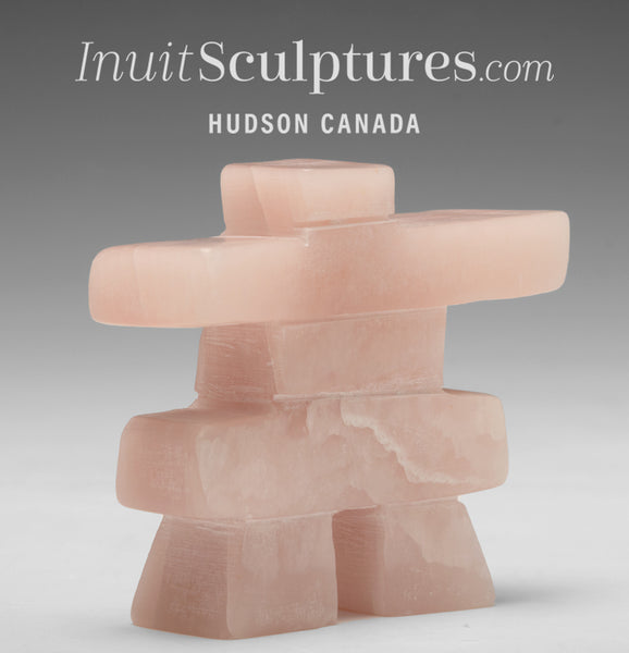 3" Inukshuk by Peter Shaa *Pink Grapefruit*