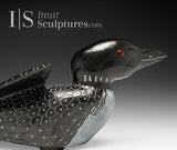 16" SIGNATURE Loon by Jimmy Iqaluq *Paddy*