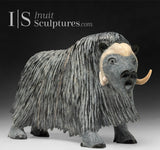 8" SIGNATURE  Muskox by Lucassie Ikkidluak*Olympic Victory*  WITHIN REACH$$