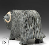 RESERVED** 7" SIGNATURE  Muskox by Lucassie Ikkidluak *Dog Days of Summer* WITHIN REACH$$