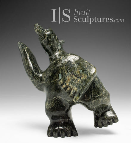 5" Dancing Bear by Moe Pootoogook *Stop To Paws*