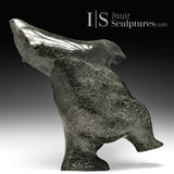 16" SIGNATURE Dancing Bear by Elite Carver Nuna Parr *Look Up*