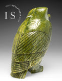 VERY LAST ONE - 8" SIGNATURE Owl by the Late Pits Qimirpik (1956-2024)