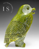 VERY LAST ONE - 8" SIGNATURE Owl by the Late Pits Qimirpik (1956-2024)