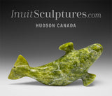 5" Beluga Whale by Pits Qimirpik *F2* EXHIBITION PIECE AUG 14