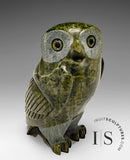 7" SIGNATURE Owl by Pits Qimirpik *New Years* CHRISTMAS COLLECTION