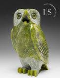 6" SIGNATURE Owl by Pits Qimirpik *Christmas* CHRISTMAS COLLECTION