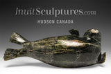 7" Relaxing Seal by the late Suati Qimirpik *Cool Lagoon* EXHIBITION PIECE AUG 14