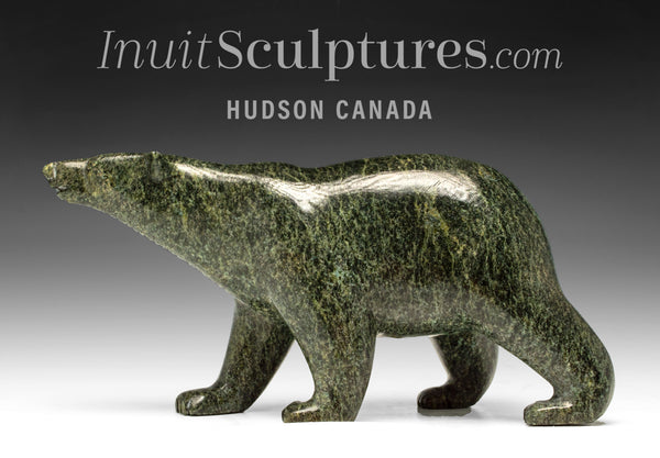 8" SIGNATURE Walking Bear by Tim Pee *Hunter*