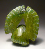 Apple Green Owl by Adamie Qaumagiaq