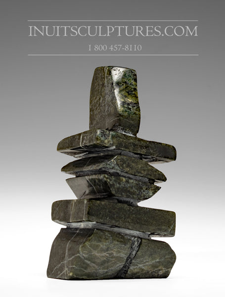 6" Chubby Inukshuk by Salomonie Shaa *Wally*