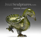 6" SIGNATURE Dancing Goose by Pudlalik Shaa *Kicking Back*