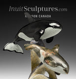 9" Orcas by Derrald Taylor *A Mother's Pride*