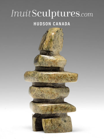 3" Inukshuk by  Salomonie Shaa *Sledder*