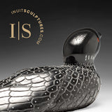 13" SIGNATURE Loon by Jimmy Iqaluq *Unruffled Feathers*