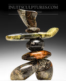 20" Masterful Inukshuk by Paul Bruneau