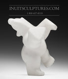 7"  Four Way Diving Polar Bear Etulu Salomonie