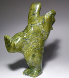 6.5" Apple Green Dancing Bear by Moe Petooloosie