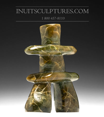 5" Happy Inukshuk by Alex Lyta