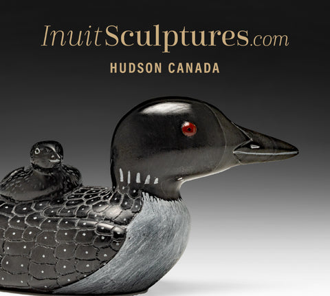 12" SIGNATURE Loon by Jimmy Iqaluq *Swimmer*