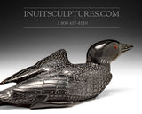 15" Happy Loon by Jimmy Iqaluq