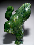 9.5" Green Dancing Bear by Markoosie Papigatok