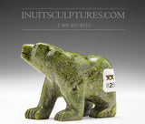 2.5" Miniature Walking Bear by Mosesee Pootoogook
