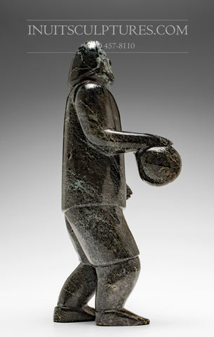 11" Inuk Basketball (Arctic Ball) Player by Pits Qimirpik