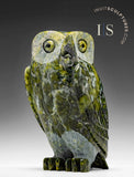 6" SIGNATURE Owl by Pits Qimirpik  *Stormy Weather*