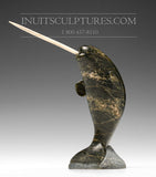 8"  Sword Fighting Narwhal Pits (Pitseolak) Qimirpik