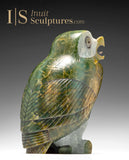 7.25" SIGNATURE Owl by Pits Qimirpik *Tropical Paradise*