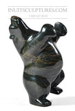 9" Dancing Bear by Qavavau Shaa *Earnest*