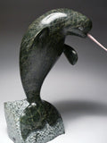 8" Dancing Narwhal by Suati Qimirpik