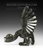 14" Bird Spirit by Master Carver Toonoo Sharky *In A Flap*