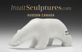 6" Scenting Polar Bear by Tony Oqutaq *Opal*